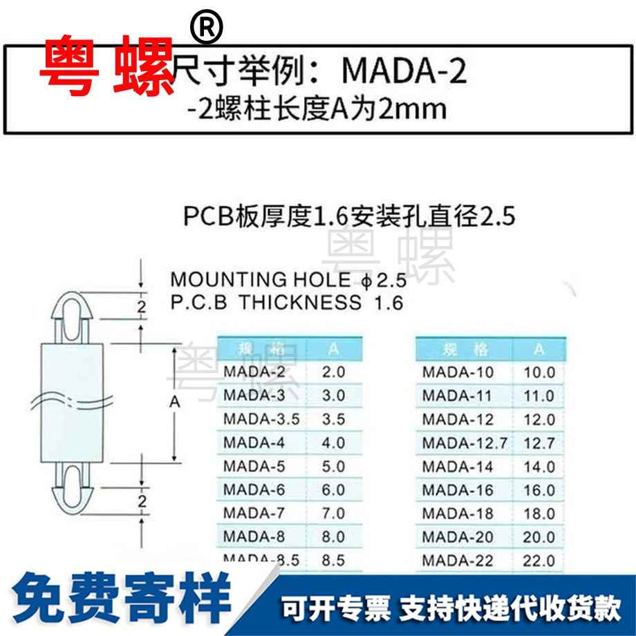 定做尼龙双头PC板