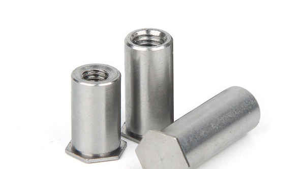 西安生产压铆螺柱 304不锈钢 盲孔压铆螺母 螺柱 压铆件 螺套
