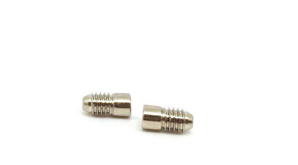 西安订做铜镀镍 平端半牙机米螺丝 非标内六角机米 M12 M10